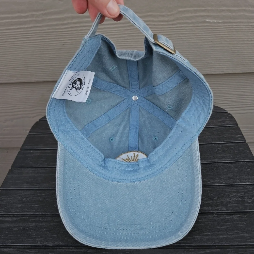 Fried Chicken Hat Yonder Blue 1910 Pigment Dyed Baseball Cap Cotton Cook Hat